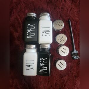 New salt and pepper shakers